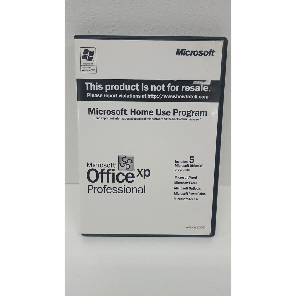 Microsoft Office Professional Edition Home Use Program W/ Product Key